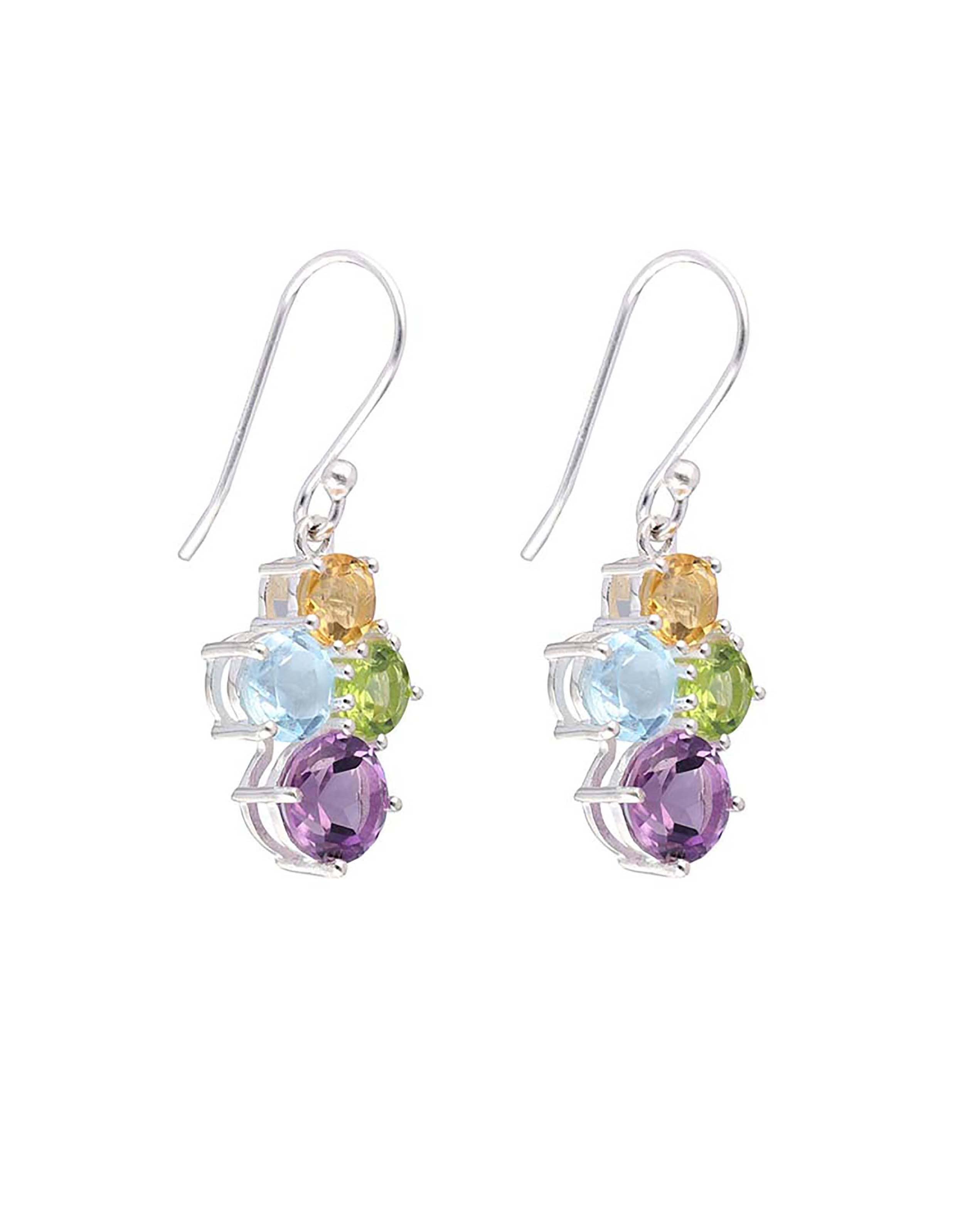 MÍSTIKA MULTI GEMSTONE EARRINGS