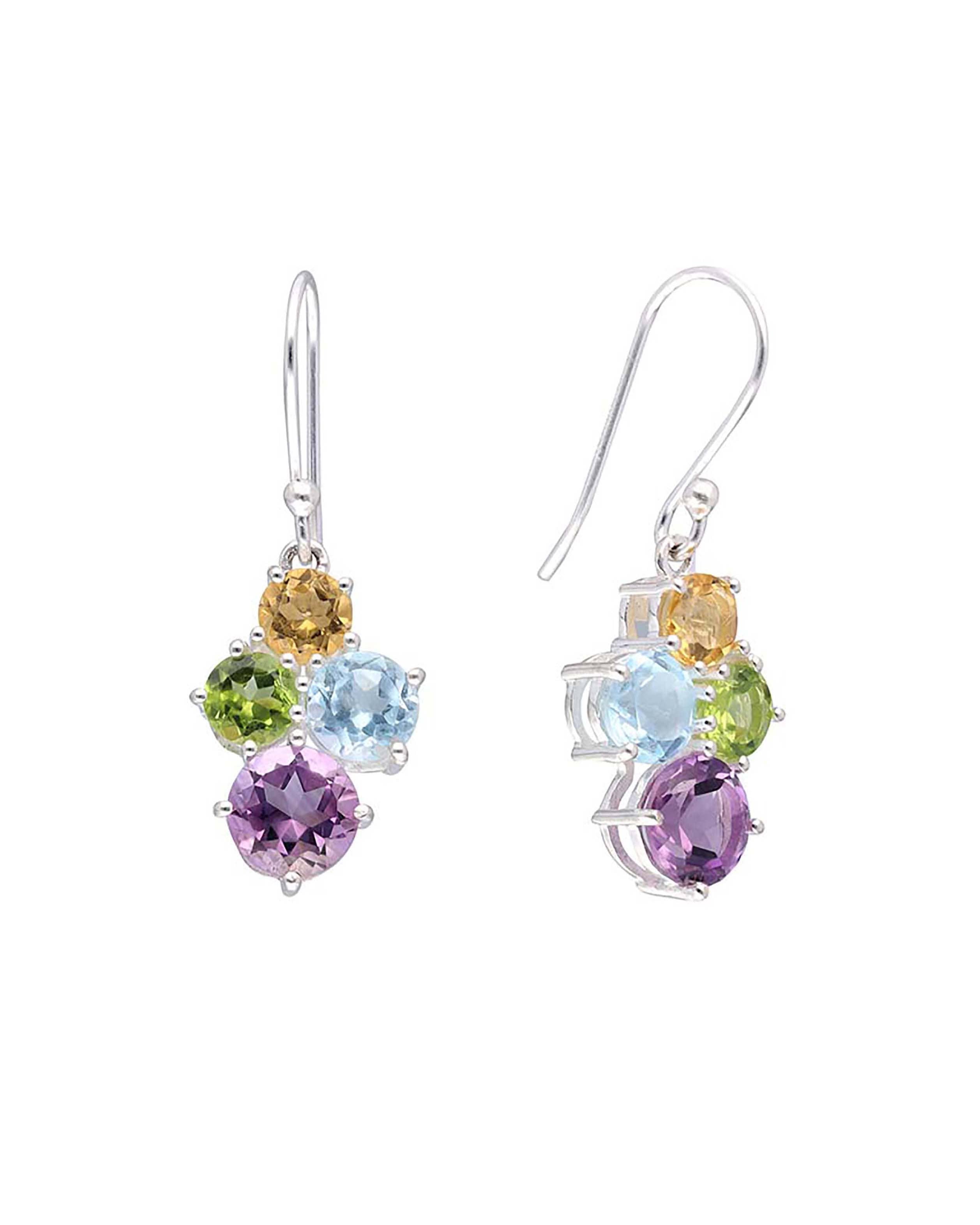 MÍSTIKA MULTI GEMSTONE EARRINGS