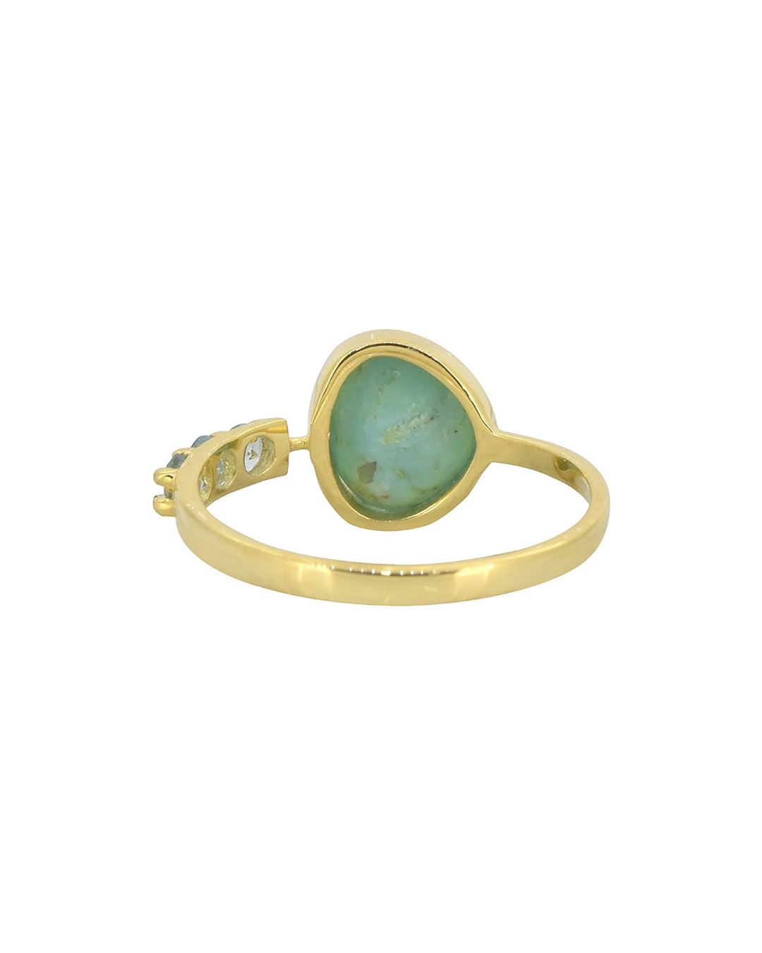 MÍSTIKA BLUE MOHAVE TURQUOISE PROMISE RING