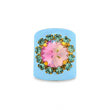 TOVA JACCI RING IN ENAMEL : BABY BLUE
