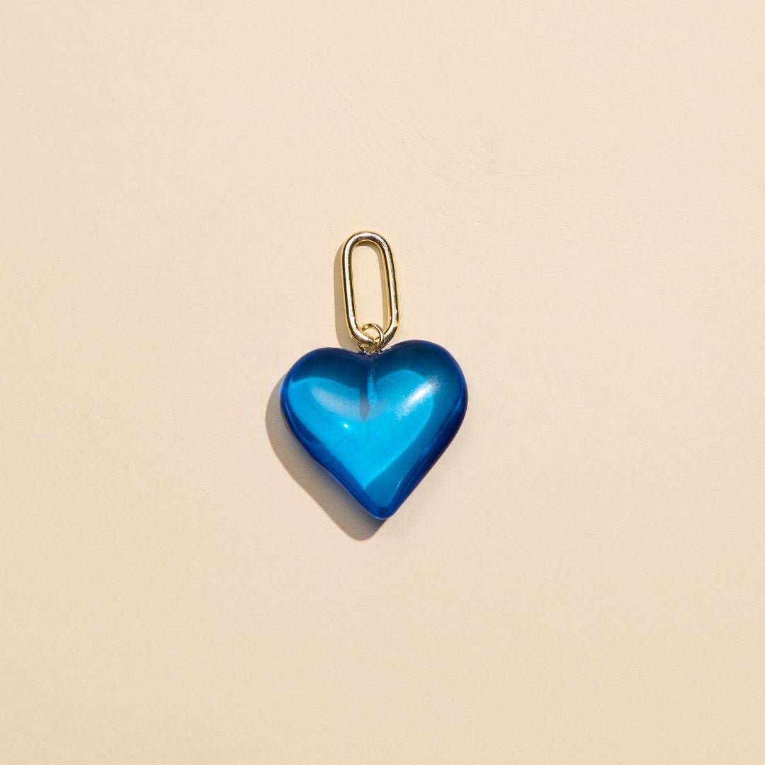 HEART & LEATHER NECKLACE