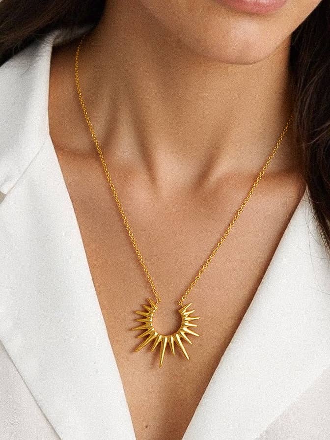 MÍSTIKA SUN GOLD NECKLACE