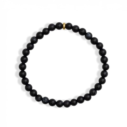 MÍSTIKA MEN'S AGATE BEADED BRACELET