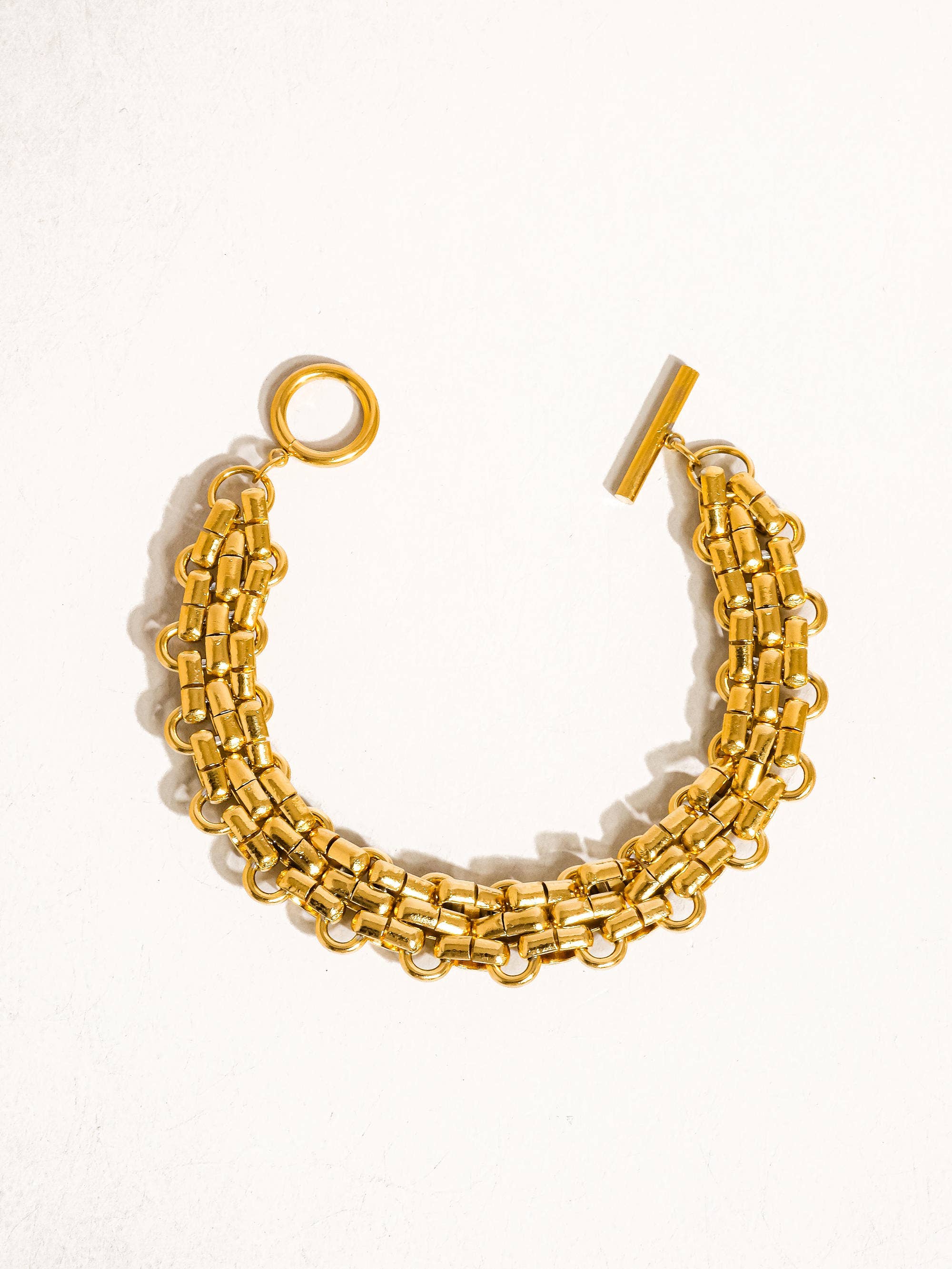 MÍSTIKA 18K GOLD WEAVE BRACELET