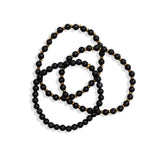 MÍSTIKA MEN'S AGATE BEADED BRACELET