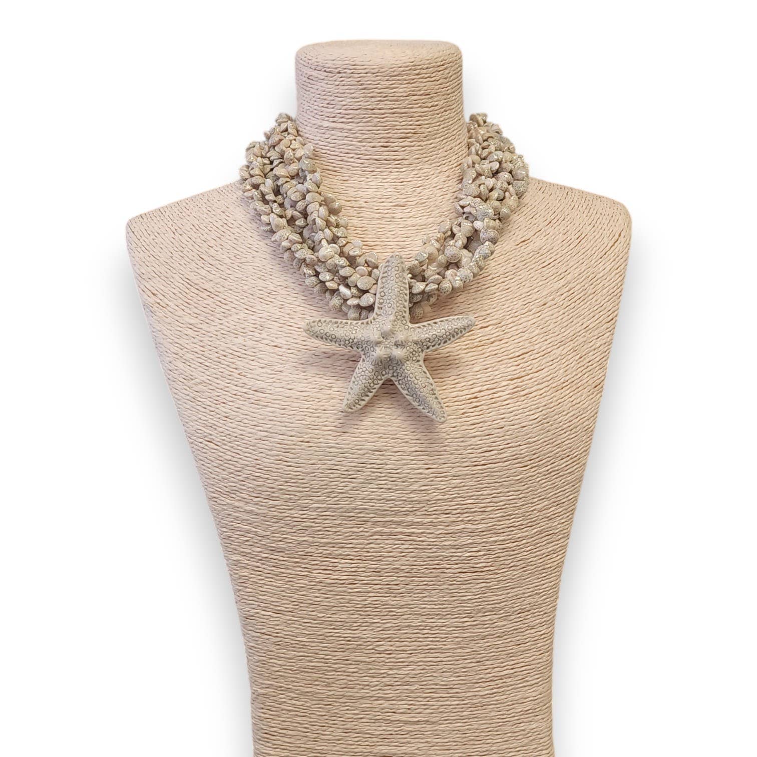 MÍSTIKA MALDIVES BEADED STARFISH NECKLACE