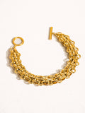 MÍSTIKA 18K GOLD WEAVE BRACELET