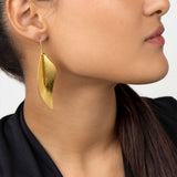 VESTOPAZZO ORECCHINI FOGLIA LASTRA INFILABILI