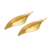 VESTOPAZZO ORECCHINI FOGLIA LASTRA INFILABILI