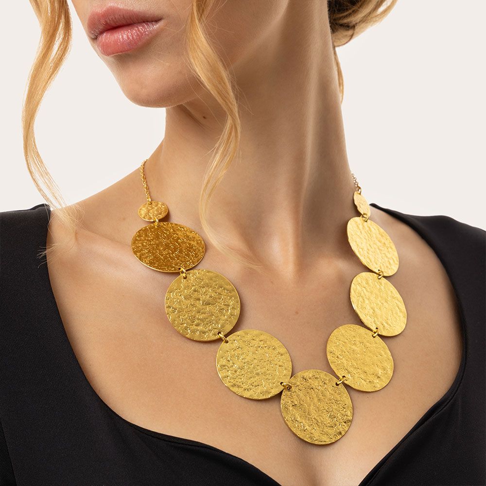 VESTOPAZZO COLLANA 7 PLACCHE CERCHI