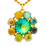 TOVA Twiggy Plus Necklace in Candy Crush: Apple Green Ignite