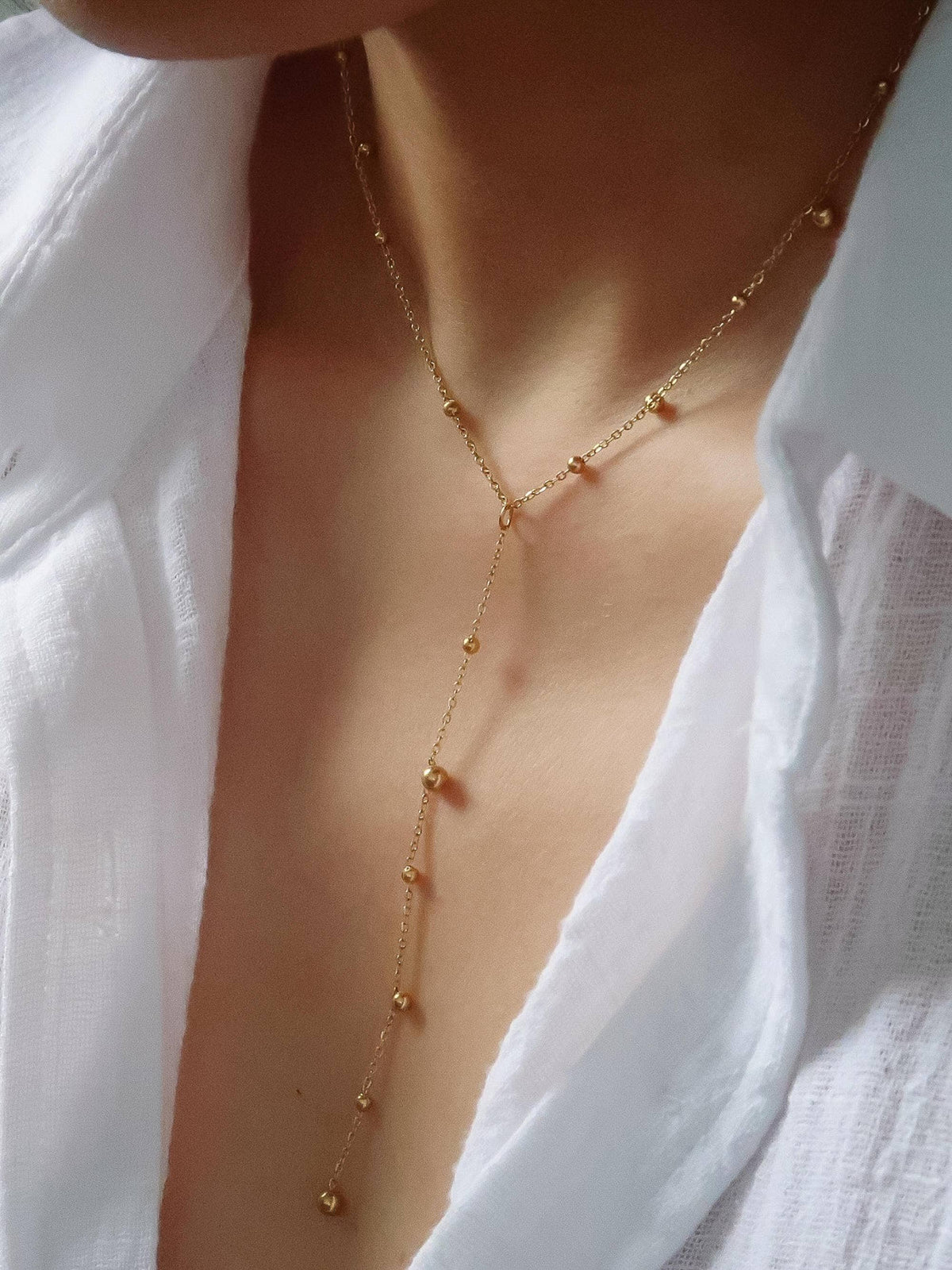 MÍSTIKA DRESSY BEADED LARIAT