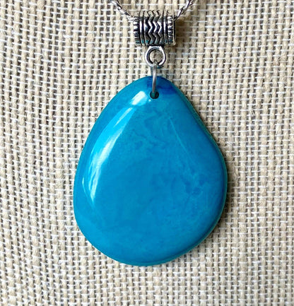 Dije de tagua Bisutería fina Dije hecho a mano NO incluye cadena Arte para vestir Regalos de menos de 10 Dije sencillo: Negro
