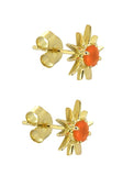 MÍSTIKA CARNELIAN BOHEMIAN SUNSHINE STUD EARRINGS