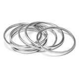 VESTOPAZZO RIGID BRACELETS 6 PCS