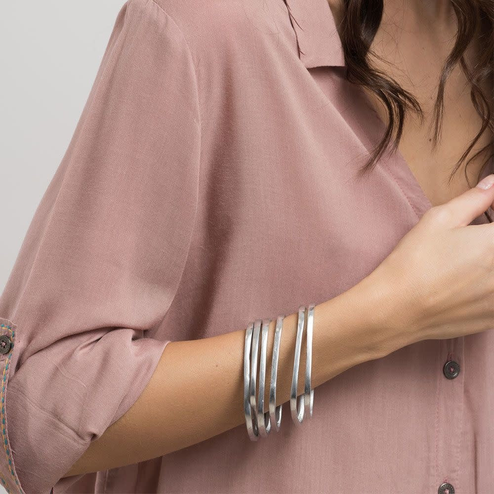 VESTOPAZZO RIGID BRACELETS 6 PCS