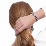 VESTOPAZZO BLACK THREAD CUBE BRACELET