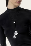 VESTOPAZZO 3-PETAL PENDANT NECKLACE