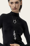 VESTOPAZZO STAR/MOON PENDANT NECKLACE