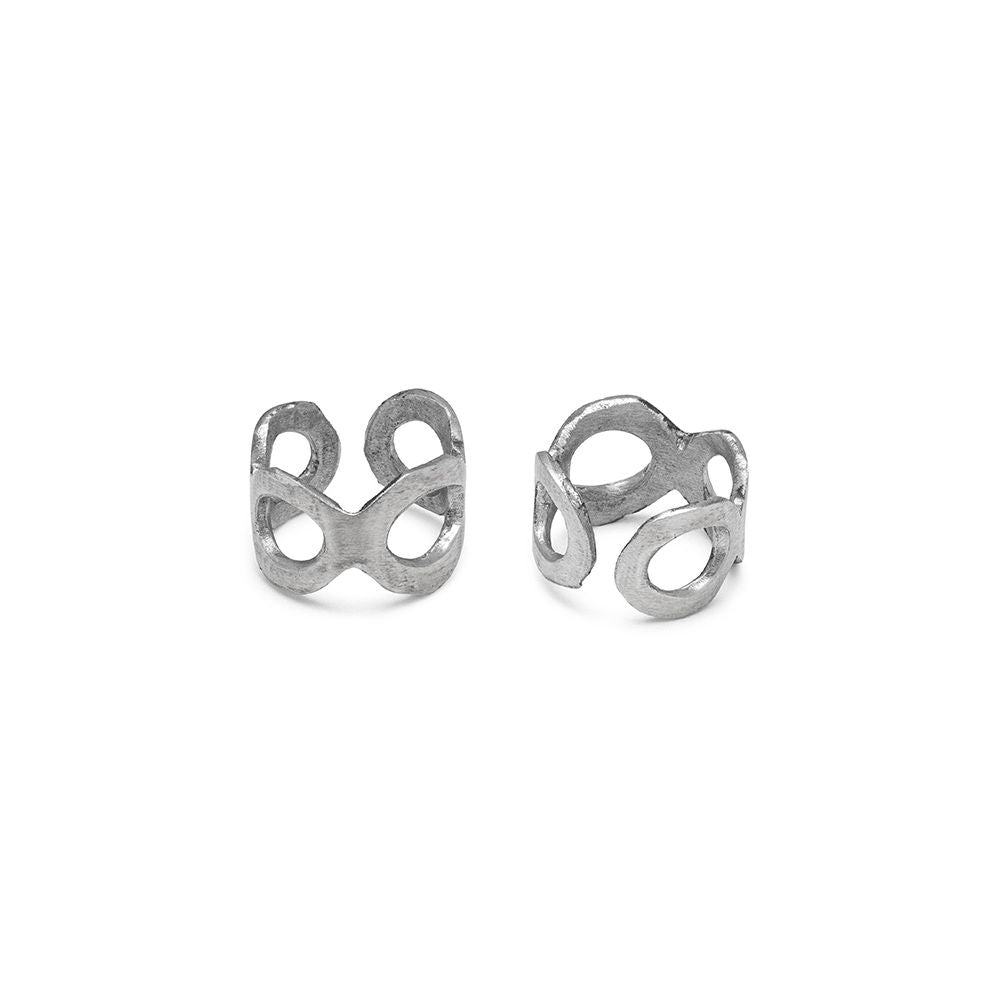 BAGUE 1 CM 4 TROUES