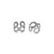 BAGUE 1 CM 4 TROUES