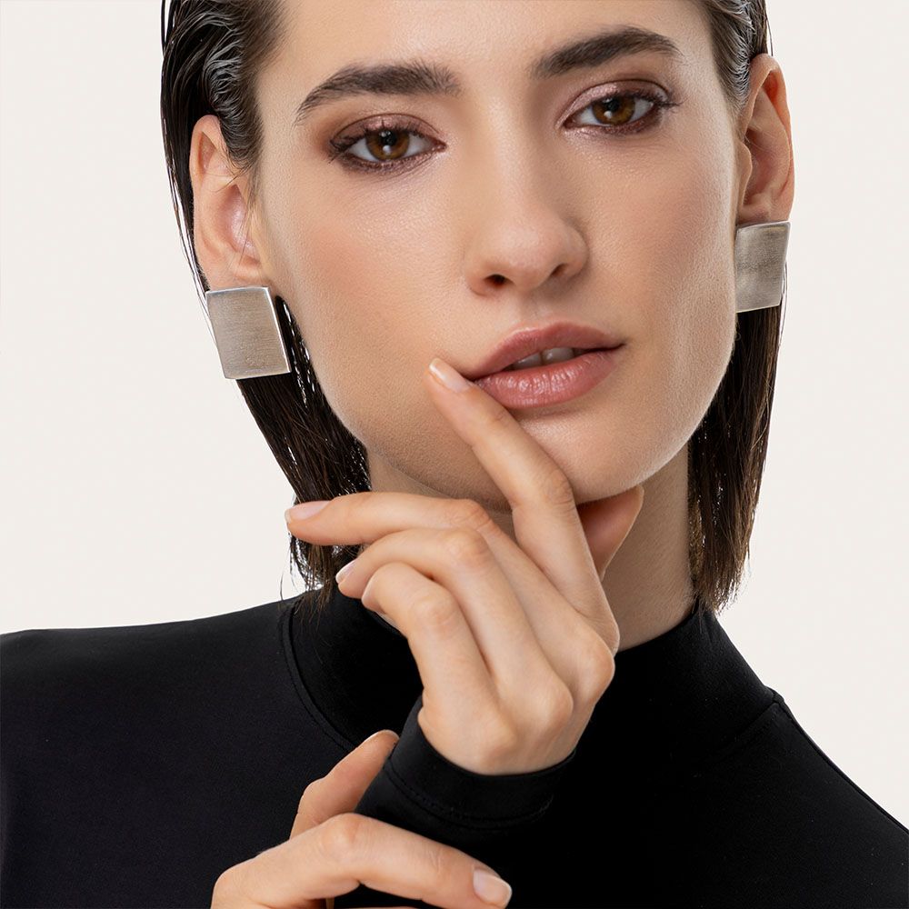 VESTOPAZZO RECTANGLE EARRINGS