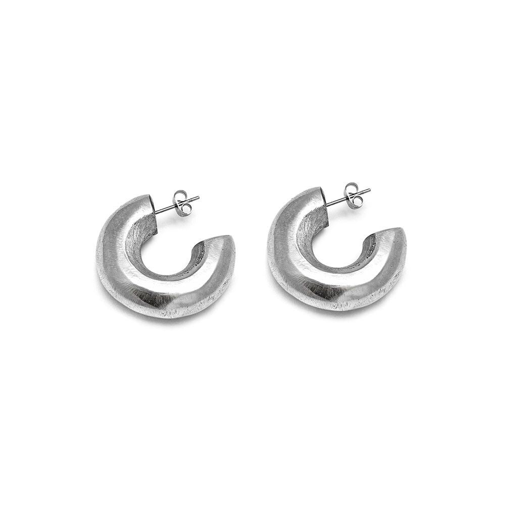 VESTOPAZZO HALF-MOON EARRINGS