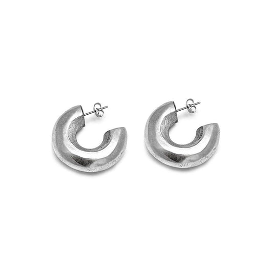 VESTOPAZZO HALF-MOON EARRINGS