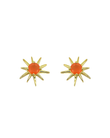 MÍSTIKA CARNELIAN BOHEMIAN SUNSHINE STUD EARRINGS