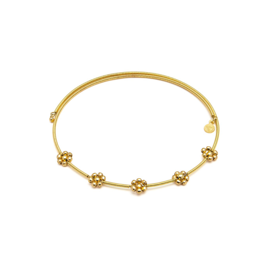 VESTOPAZZO 5 FLOWERS CHOKER