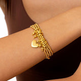 VESTOPAZZO ELASTIC HEART BRACELET