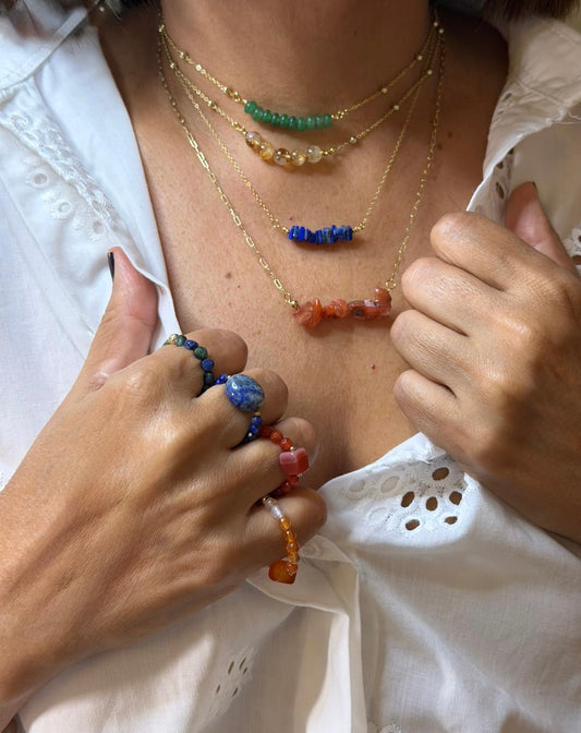 MÍSTIKA GEMSTONE NECKLACES