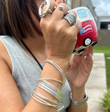 MÍSTIKA 925S FLORAL FILIGREE RING