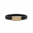 MÍSTIKA MEN'S BRAIDED LEATHER BRACELET | GOLD