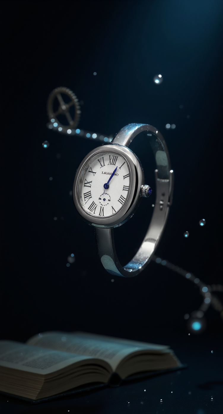 MÍSTIKA VINTAGE TIMELESS BANGLE WATCH