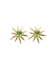 MÍSTIKA PERIDOT BOHEMIAN SUNSHINE STUD EARRINGS