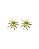 MÍSTIKA PERIDOT BOHEMIAN SUNSHINE STUD EARRINGS