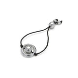 VESTOPAZZO BRACELET FIL NOIR RONDE A BOULE