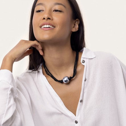 VESTOPAZZO NECKLACE 5 WIRES SPHERE