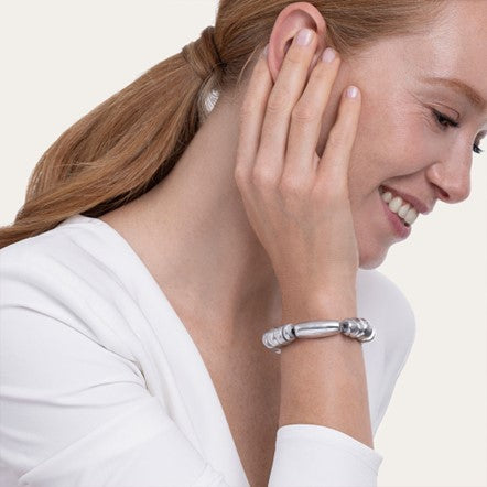 VESTOPAZZO BRACELET ELASTIC OVAL BEADS