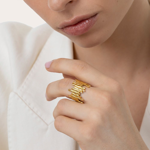 VESTOPAZZO LAVA RING