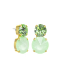 TOVA MAEGAN EARRINGS IN ELECTRIS: GREEN