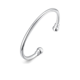 MÍSTIKA 925 SILVER CUFF BANGLE