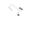 MÍSTIKA BUNDLE #10 - SQUARE BEADS NECKLACE AND EARRINGS