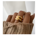 MÍSTIKA DOUBLE BAND RING