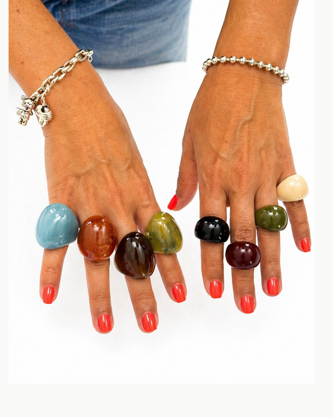 MÍSTIKA BOHO RESIN RING
