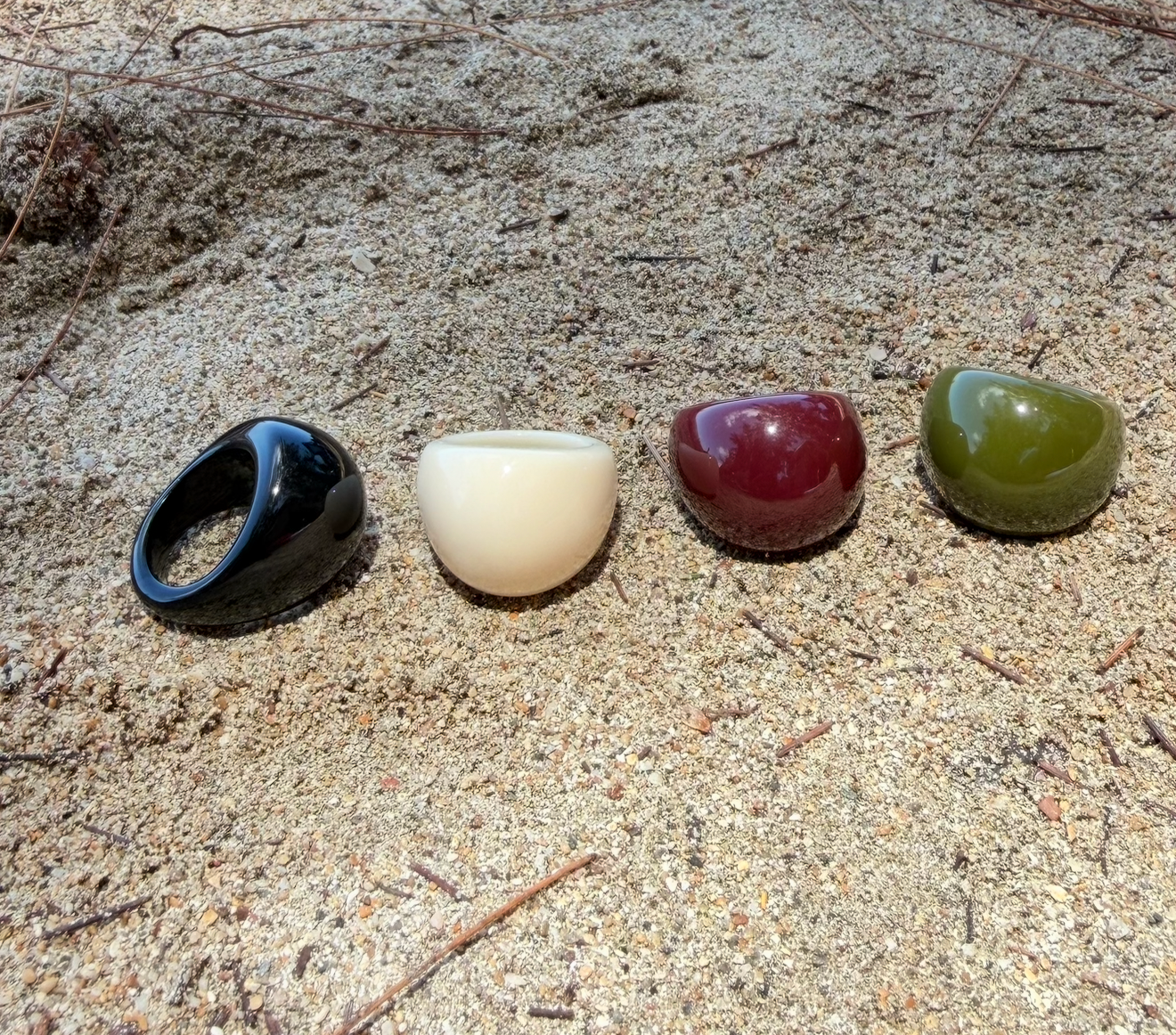 MÍSTIKA BOHO RESIN REGULAR RING