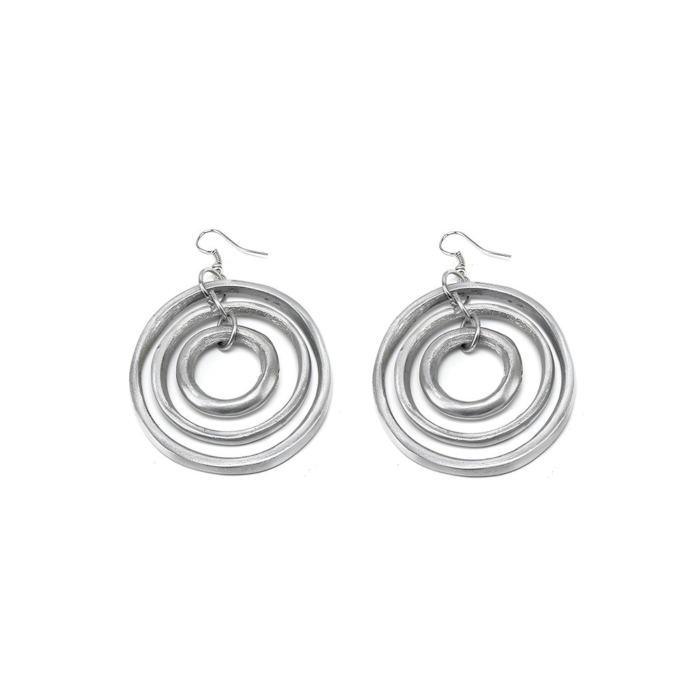 VESTOPAZZO EARRINGS 3 CIRCLES