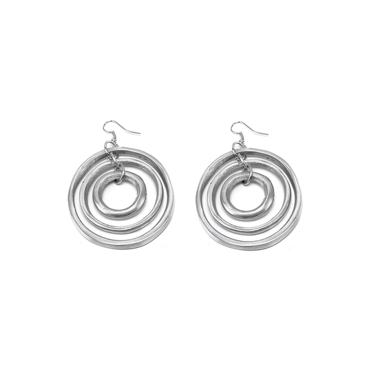 VESTOPAZZO EARRINGS 3 CIRCLES