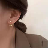 MÍSTIKA 925 ORBIT DUO EARRINGS